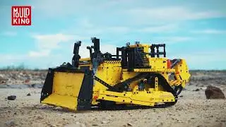 MOULD KING 15084 Remote Control Electric Bulldozer Building Blocks