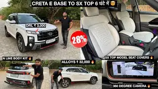 360 degree camera Installed in New Creta✅hyundai creta modified✅creta 2025  genuine accessories✅