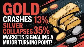 Gold Crashes 13% | Silver Collapses 35% | Markets Signaling a Major Turning Point!