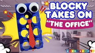 🤪 From The Toy Bin To The Boardroom | Blocky Takes On...The Office 💼