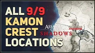 All 9 Kamon Crest Locations Assassin's Creed Shadows