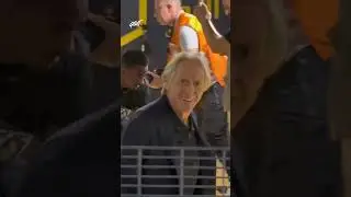 CRISTIANO RONALDO E JORGE JESUS CHEGANDO PRO JOGO DO AL NASSR! E O SORRISO QUANDO OUVIU 