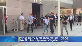 Prince Harry, Meghan Markle Make First Public Appearance Together