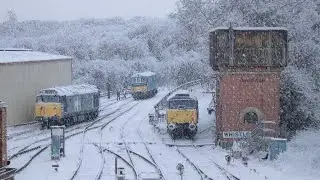 BLUEBELL DIESEL GALA 2025! Trains at Kingscote 06/09/2025 (pt1).
