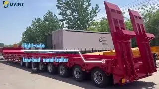 8-axle Low-bed semi-trailer