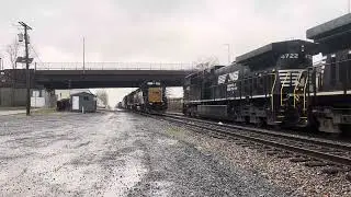 NS K76 meeting with OI-16 at Carteret NJ