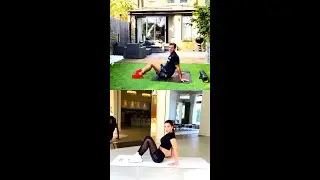 Stay Fit with  AMY JACKSON and BRADLEY SIMMOND'S home based workout!