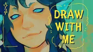 draw with me - blahaj