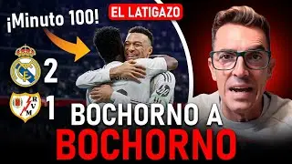 UN GOL DE PENALTI Y EN EL DESCUENTO PARA TAPAR VERGÜENZAS | REAL MADRID - RAYO VALLECANO
