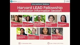 Harvard LEAD Fellowship: Appliaction Information Session - 17th November 2025
