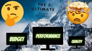 The 3 Best Monitors Review | Budget, Performance, and Quality!