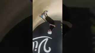 Crazy pro trick attempts of cash roll whip to foam #proscooter #scootertricks #scootering #shorts