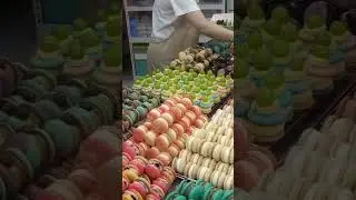macaron! makanan korea
