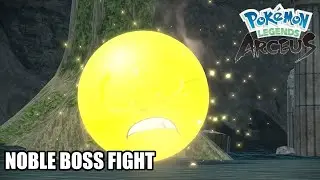 Pokemon Legends: Arceus - Electrode Noble Boss Fight [Nintendo Switch]