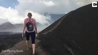 Wedding Proposal on top of Volcano