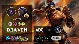 Draven ADC vs Jinx - KR Master Patch 11.21