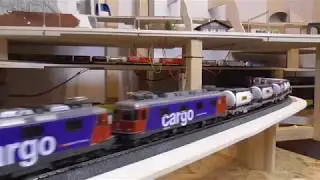 Schweizer Modelleisenbahn SBB BLS - H0 Abschied von der Anlage Teil 11