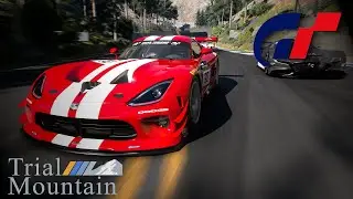 Dodge Viper GT3-R at Trial Mountain | Gran Turismo 7 Race Replay