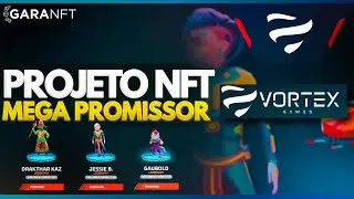 VORTEX GAMES - NOVO JOGO NFT GR&Aacute;TIS BATTLE ROYALE! AIRDROP PAGANDO 800$ + WHITELIST
