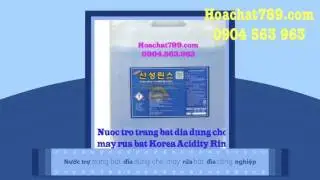 Ho&aacute; chất l&agrave;m sạch cao cấp MADE IN KOREA