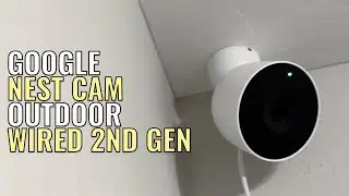 Google Nest Cam Outdoor (проводная, 2-го поколения, 2025 г.) (Снег/Ледяная)