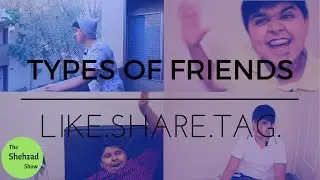 Types Of Friends - The Shehzad Show