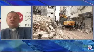 Syryjczycy dziękują Polakom. Ludność Syrii wciąż potrzebuje pomocy i wsparcia | DZIEŃ Z REPUBLIKĄ