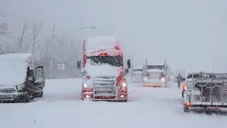 🚨 BREAKING St. John's 100kmh Hurricane Winds NOW + Ontario 30cm Snowbelt, 401 Dangerous