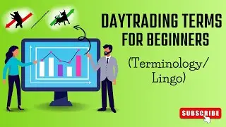 Daytrading terminology or slang for beginner traders. #trading #stockmarket