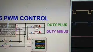Attiny85 pwm duty cycle control | light Dimmer | led fading | hardware pwm | current controller