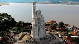 Monumento a Jos&eacute; Mar&iacute;a Morelos, Janitzio, Michoacan.