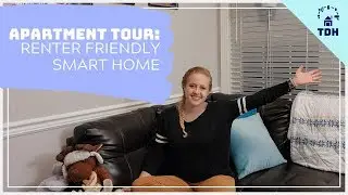 APARTMENT TOUR 2019 | Renter Friendly Smart Home Ideas | TECHnically Designed Home