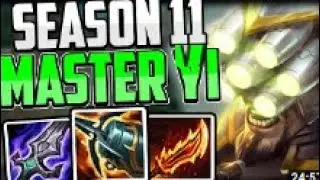 How to Play Master Yi Jungle & CARRY + Best Master Yi Build/Runes | Master Yi Jungle Guide Season 11