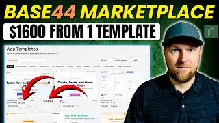 Base44's NEW Marketplace Feature is MIND-BLOWING