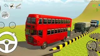 Driving Modefied Bus 2 & Army Truck & Dumper #driving #truckdriving #3dgame #bus #drivingsimulator