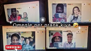 Hamne kiya omagle per prank 🤣 #like #tranding #follow #instagram #viral#omegle #prank #ometv #viral 