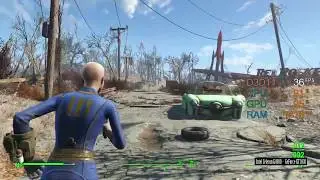 GeForce GT 1030 -- Intel Celeron G4900 -- Fallout 4 FPS Test