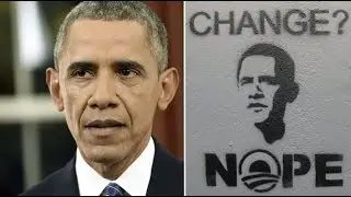 Obama Ends Sad Legacy By Giving Bernie Sanders' Supporters the Finger