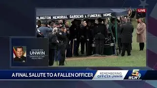 Springfield Township officer killed in crash laid to rest Thursday