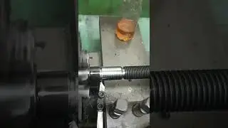 Membuat Ulir dengan mesin bubut manual, selengkapnya cek video full #shorts #viral