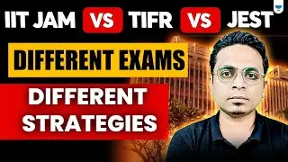 IIT JAM vs TIFR vs JEST 2026 🔥 | Different Exams, Different Strategies 📚 #iitjam2026