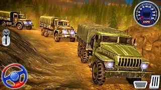 Offroad US Army Truck Simulator - 4x4 Truck and Jeep Driving Game | Android Gameplay