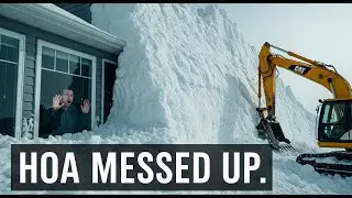 HOA Nightmare: I Blocked the Street After They Dumped Snow on My Land!