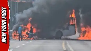 City in Flames: Puerto Vallarta Erupts After Cartel Kingpin &lsquo;El Mencho&rsquo; Killed