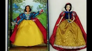 ❤️🎬🍎 PREMIERE-  Unboxing & Review NEW Mattel SNOW WHITE Live Action 2025 Doll VS Classic Doll! 🍎🎬❤️