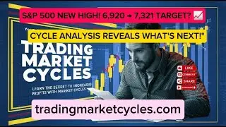 S&P 500 Hits 6,920 All-Time High - Cycle Analysis Predicts 7,321 Target | Market Correction Coming?