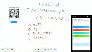 Funkcja głosowania w monitorach interaktywnych myBoard