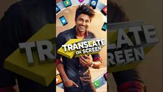 Translate Anything On Screen | Android App #shortsfeed #shorts