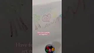 Love Our Bath Crayons! #bathtimefun
