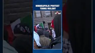 Minneapolis Clashes Break Out as Right-Wing Influencer Jake Lang Escorted Away